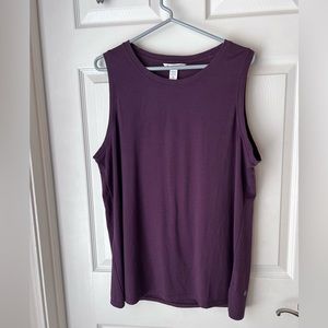 Athleta Vital 2.0 Tank Top Maroon XL